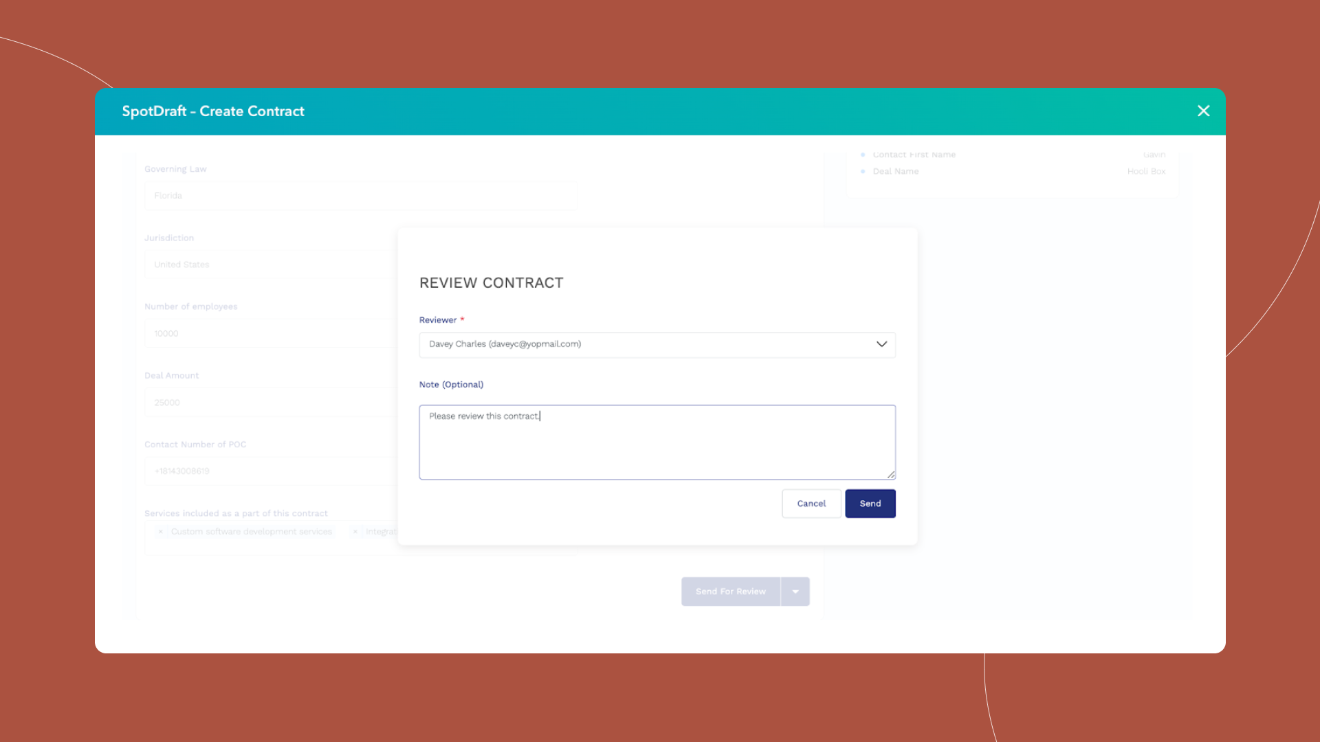 Simplify approval processes across deals.